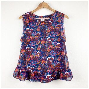Cabi‎ Lindsey Floral Tank Size Medium